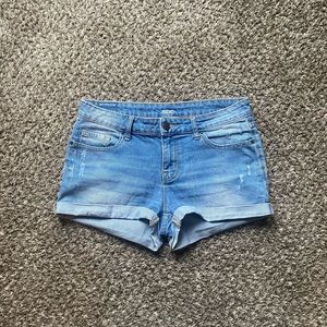 BDG cuffed jean shorts